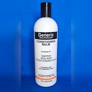 Generic Value Products Conditioning Balm Deep Moisturizing Hair Conditioner 16oz
